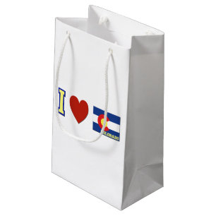 Bolsa De Regalo Pequeña Amo Colorado