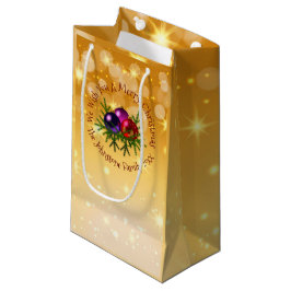 Bolsa De Regalo Pequeña Añadir nombres a Navidades que coincidan con la bo