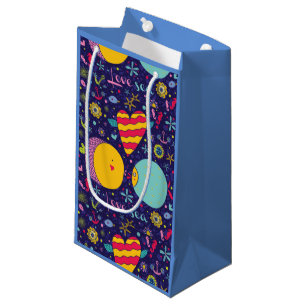 Bolsa De Regalo Pequeña Anclaje del tema marino Pescado Starfish Hipomposo