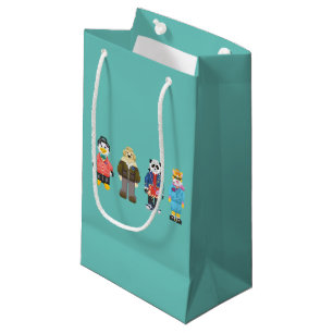 Bolsa De Regalo Pequeña Anfitriones del pixel de Webkinz