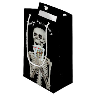 Bolsa De Regalo Pequeña Aniversario del Boda de Halloween
