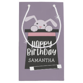 Bolsa De Regalo Pequeña Aniversario mágico niños magos feliz cumpleaños