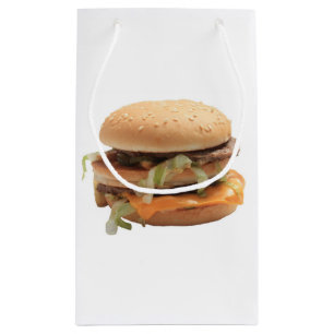 Bolsa De Regalo Pequeña Apenas una hamburguesa clásica