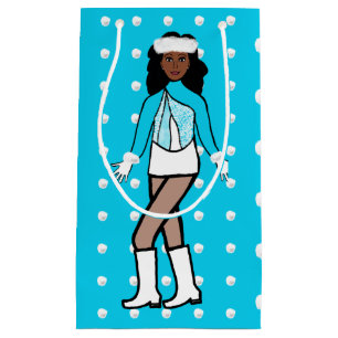 Bolsa De Regalo Pequeña Aqua, bailarina de nieve
