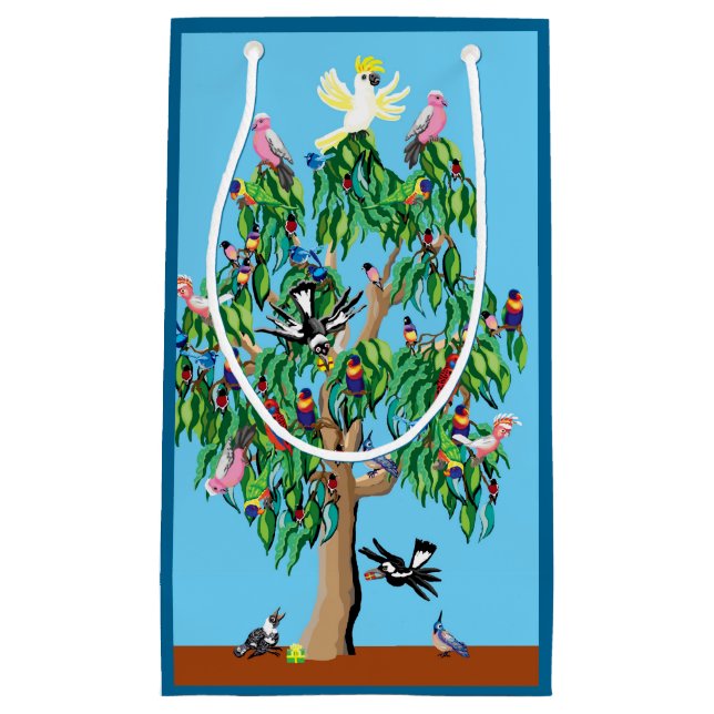 Bolsa De Regalo Pequeña Árbol de Navidad australiano (Anverso)