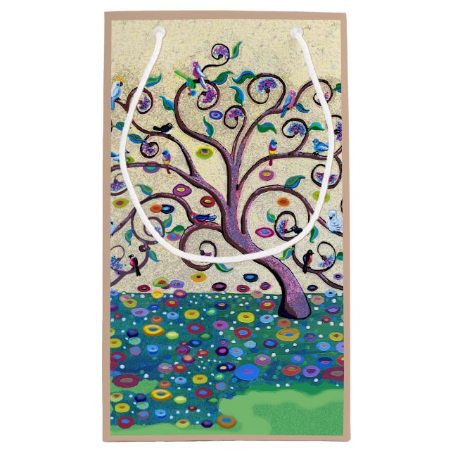 Bolsa De Regalo Pequeña Árbol de vida (Reverso)