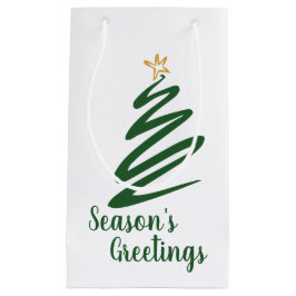 Bolsa De Regalo Pequeña Árbol minimalista