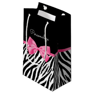 Bolsa De Regalo Pequeña Arco elegante y nombre de las rosas fuertes del