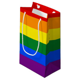 Bolsa De Regalo Pequeña Arcoiris del Orgullo LGBT