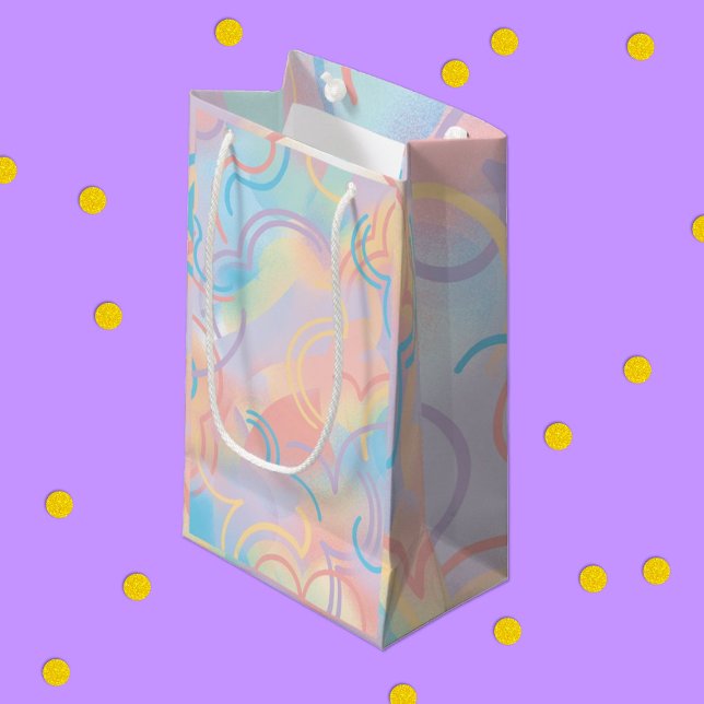 Bolsa De Regalo Pequeña Arcoiris Tie Dye (Subido por el creador)
