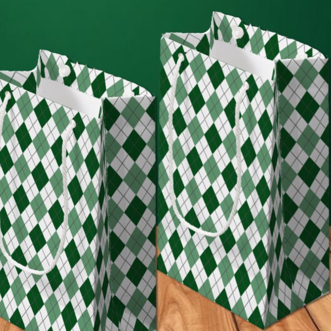 Bolsa De Regalo Pequeña Argyle Elegante (Subido por el creador)