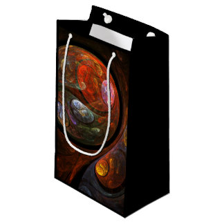 Bolsa De Regalo Pequeña Arte abstracto de conexión fluida