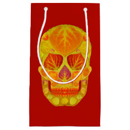 Bolsa De Regalo Pequeña Aspen Leaf Skull 13