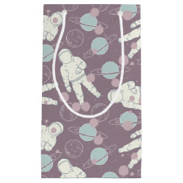 Bolsa De Regalo Pequeña Astronautas en modelo del espacio