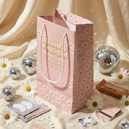 Bolsa De Regalo Pequeña Aturdida y comprometida Groovy 70s Despedida de so