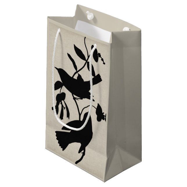 Bolsa De Regalo Pequeña Audubon Silhouette IV (Angulo Anverso)