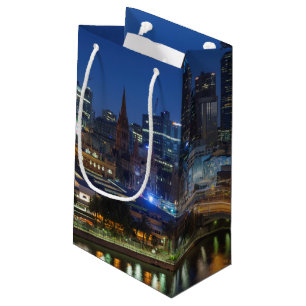 Bolsa De Regalo Pequeña Australia, Victoria, Melbourne, paisaje urbano con