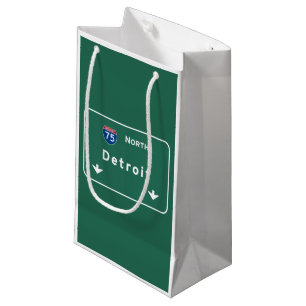 Bolsa De Regalo Pequeña Autopista sin peaje de la carretera nacional de