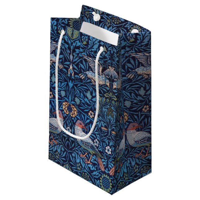 Bolsa De Regalo Pequeña Aves, William Morris (Angulo Anverso)