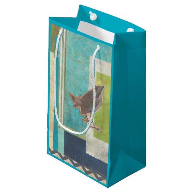 Bolsa De Regalo Pequeña Avian Scrapbook II (Angulo Anverso)
