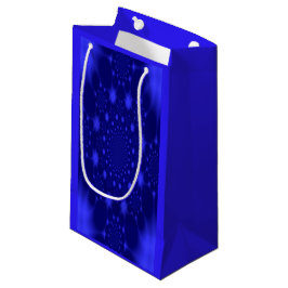 Bolsa De Regalo Pequeña Azul deslumbrante