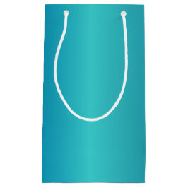 Bolsa De Regalo Pequeña Azul metálico