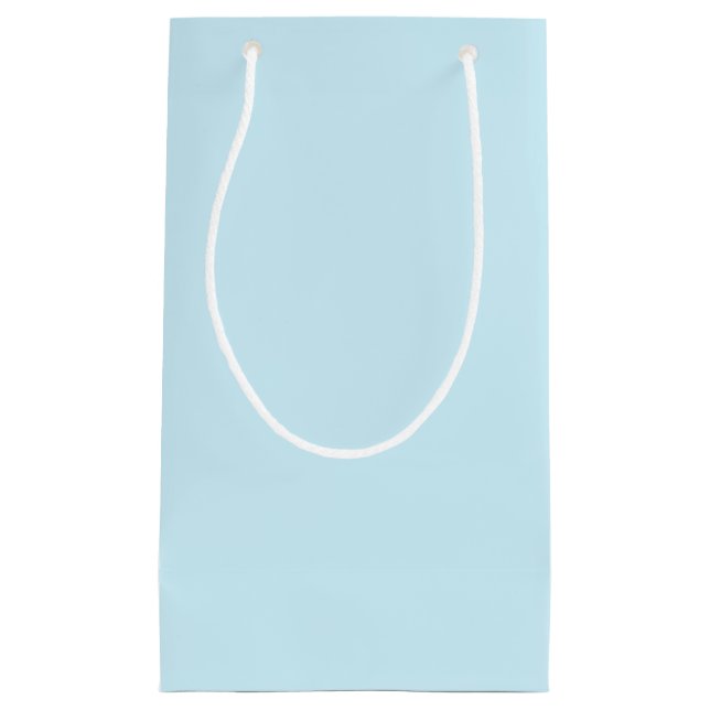 Bolsa De Regalo Pequeña Azul porcelano (Anverso)