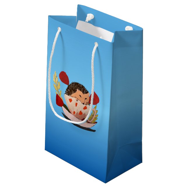 Bolsa De Regalo Pequeña Baby Hedgehog (Angulo reverso)