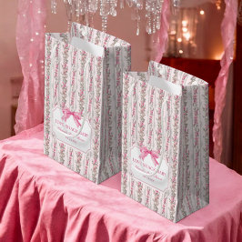 Bolsa de regalo pequeña Baby Shower Bow Bow Love S
