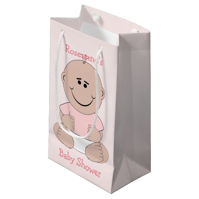 Bolsa De Regalo Pequeña Baby Shower chica (Angulo Anverso)