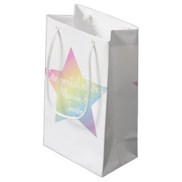 Bolsa De Regalo Pequeña Baby Shower de Rainbow Star