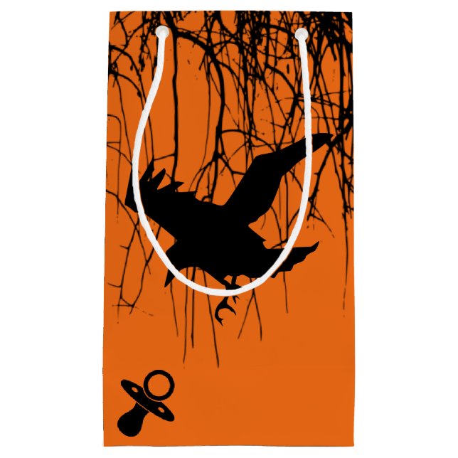 Bolsa De Regalo Pequeña Baby Shower gótico-horror (Anverso)