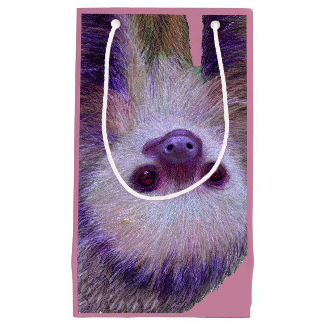 Bolsa De Regalo Pequeña Baby Sloth (Anverso)