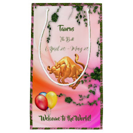 Bolsa De Regalo Pequeña Baby Taurus (20 de abril - 20 de mayo) The Bull