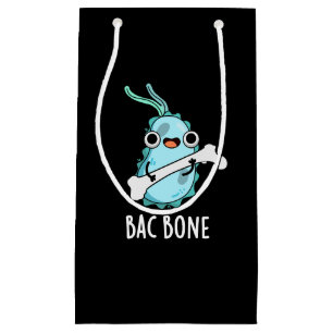 Bolsa De Regalo Pequeña Bac Bone Funny Bacteria Pun