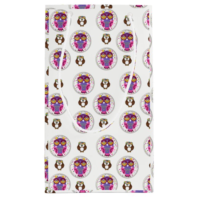 Bolsa De Regalo Pequeña Bag Owls (Reverso)