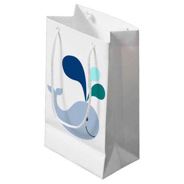 Bolsa De Regalo Pequeña Ballena (Angulo Anverso)