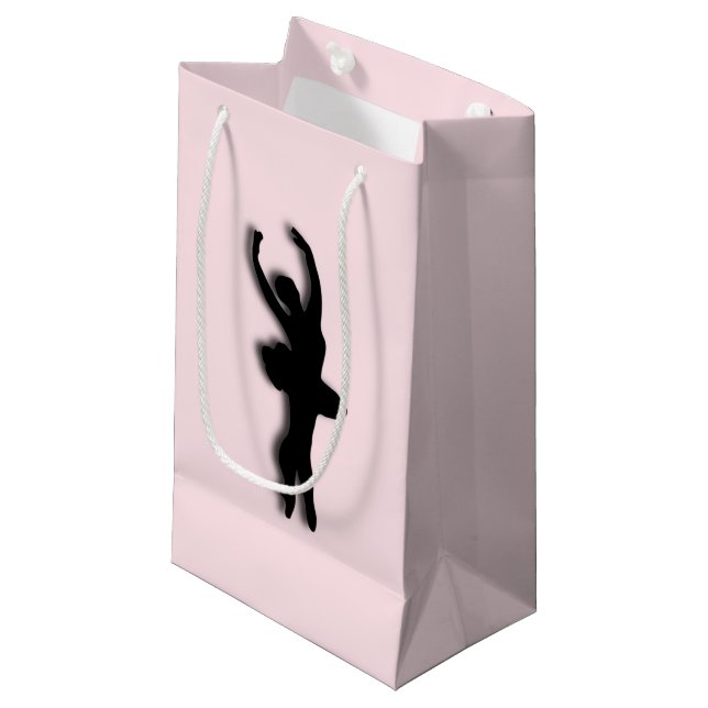 Bolsa De Regalo Pequeña Ballerina Pink (Angulo Anverso)