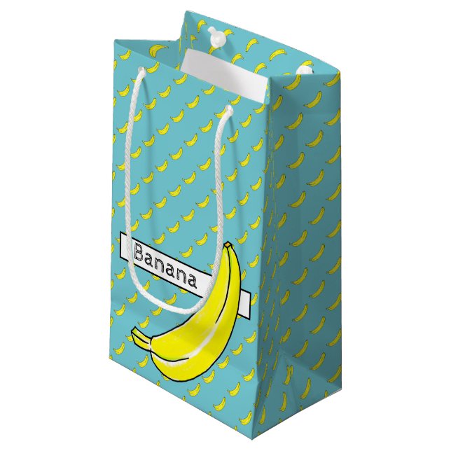 Bolsa De Regalo Pequeña Banana (Angulo Anverso)