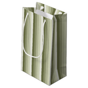 Bolsa De Regalo Pequeña Bandas de sombra verde oliva