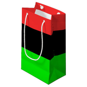 Bolsa De Regalo Pequeña Bandera afroamericana