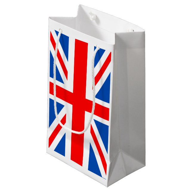 Bolsa De Regalo Pequeña Bandera británica, bolso del regalo (Angulo Anverso)