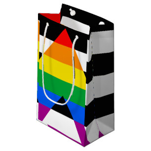 Bolsa De Regalo Pequeña Bandera de aliado LGBTQ+