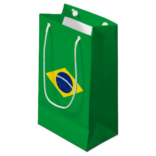 Bolsa De Regalo Pequeña Bandera de Brasil