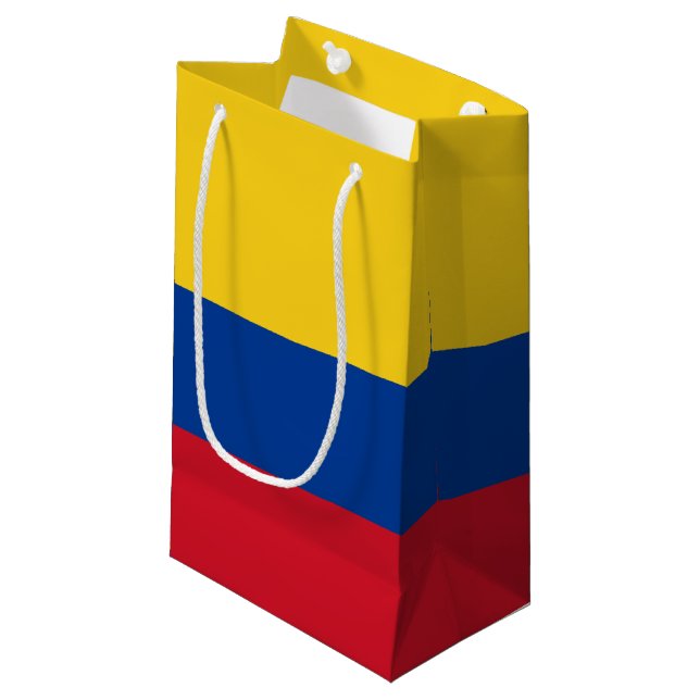Bolsa De Regalo Pequeña Bandera de Colombia - Bandera De Colombia (Angulo Anverso)
