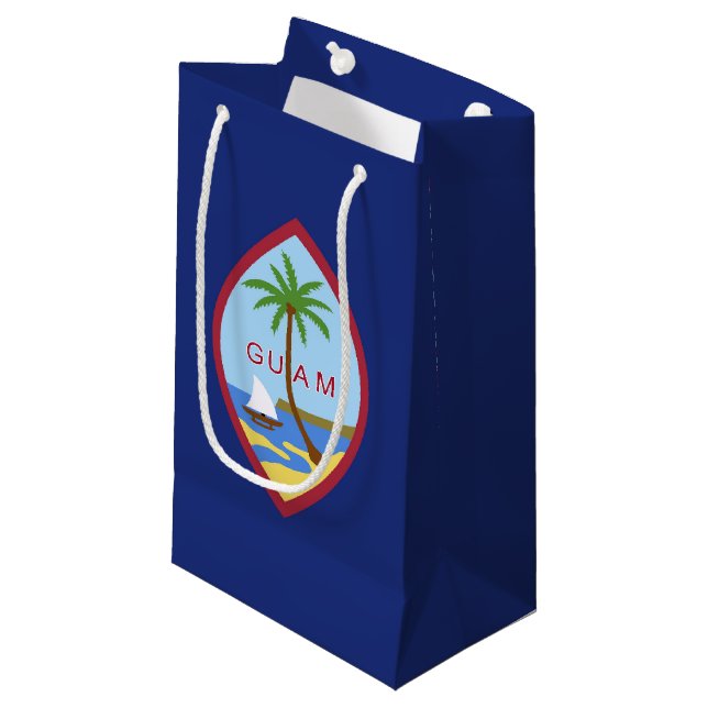Bolsa De Regalo Pequeña Bandera de Guam (Angulo Anverso)