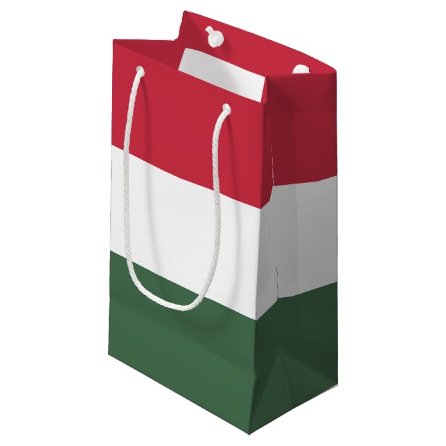 Bolsa De Regalo Pequeña Bandera de Hungría (Angulo Anverso)