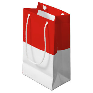 Bolsa De Regalo Pequeña Bandera de Indonesia