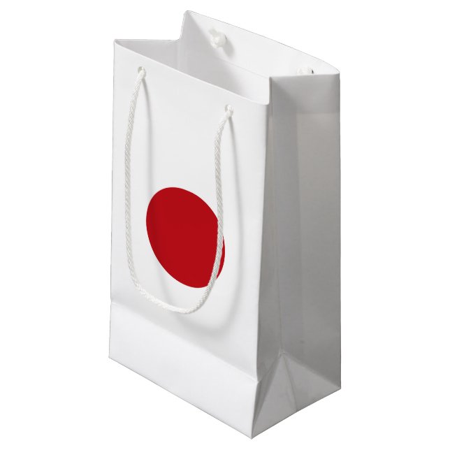 Bolsa De Regalo Pequeña Bandera de Japón (Angulo Anverso)