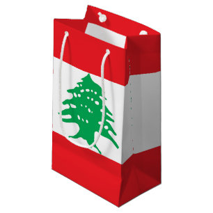 Bolsa De Regalo Pequeña bandera de Líbano